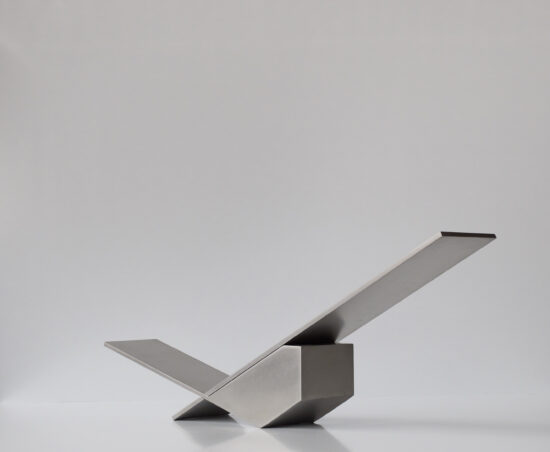 Contemporary Metal sculpture, Stainless steel sculpture, by Julien Guarneri, artwork name is Chaos